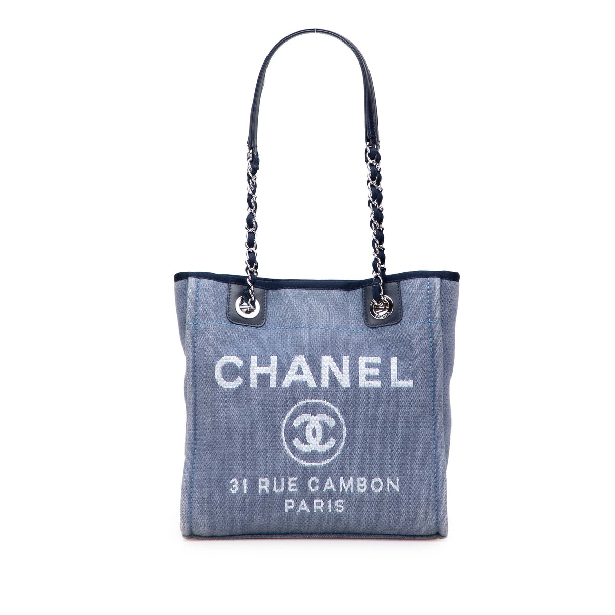 Mini Canvas Deauville Tote