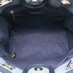 Mini Canvas Deauville Tote