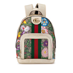 Small GG Supreme Flora Ophidia Backpack