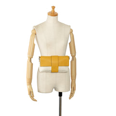 Zucca Canvas and Leather Convertible Baguette