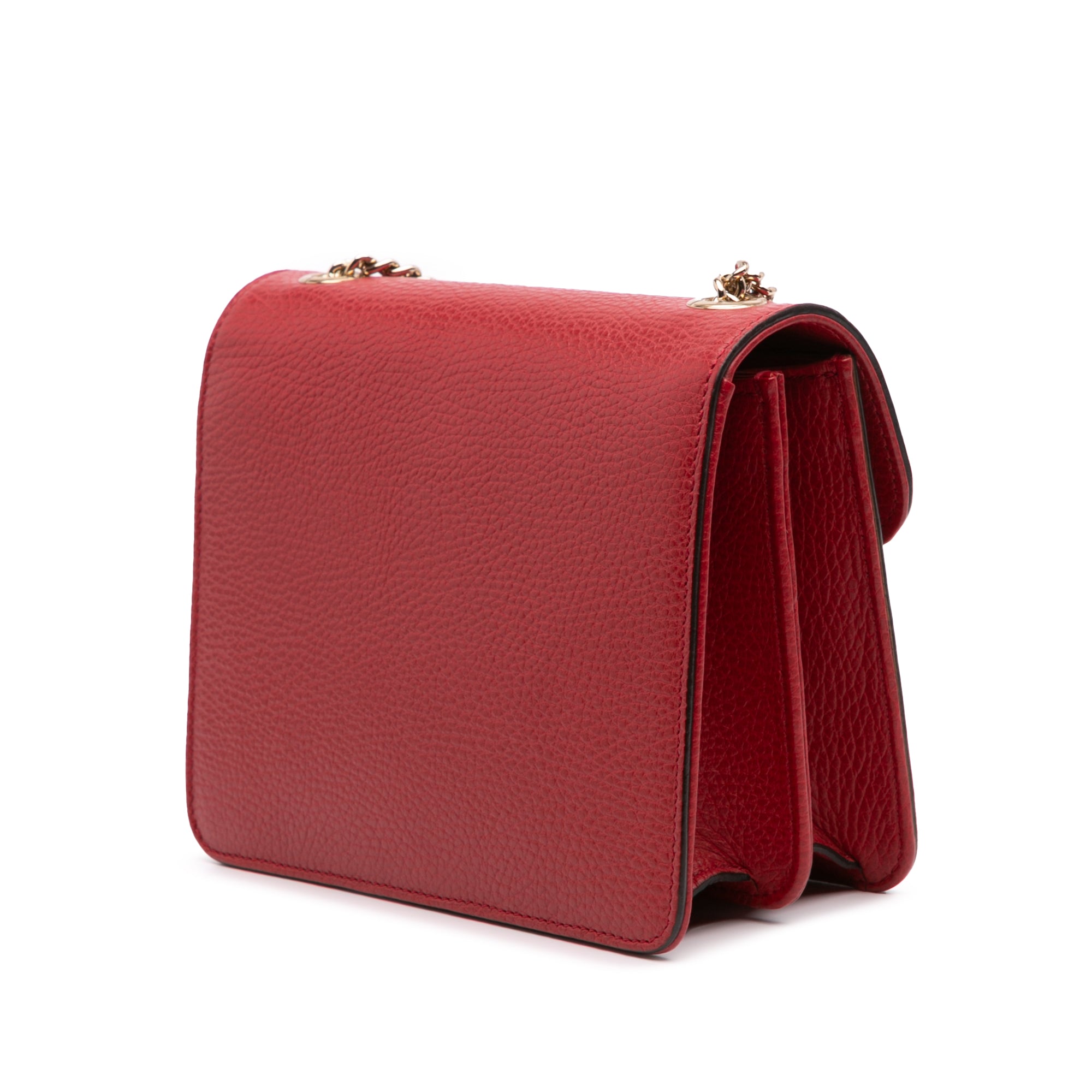 Small Dollar Calfskin Interlocking G Crossbody