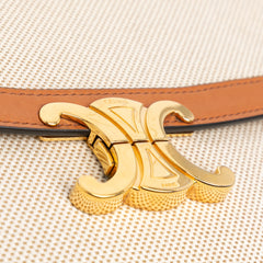 Teen Canvas Triomphe Crossbody