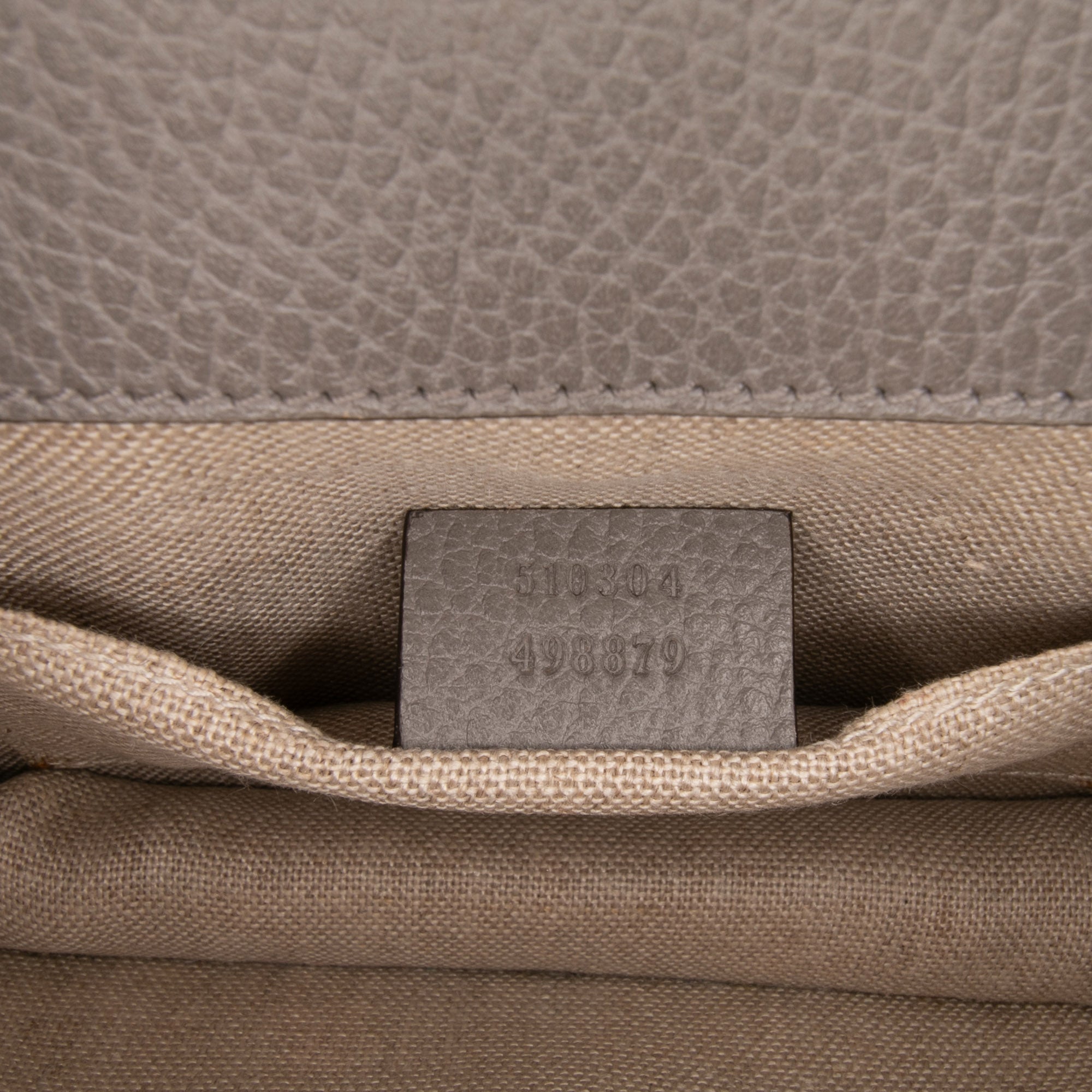 Small Dollar Calfskin Interlocking G Crossbody