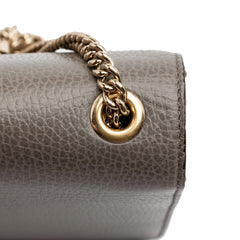 Small Dollar Calfskin Interlocking G Crossbody