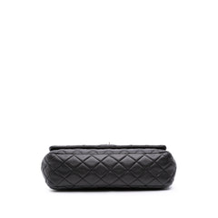 CC Quilted Lambskin Double Flap