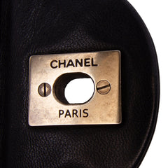 CC Quilted Lambskin Double Flap