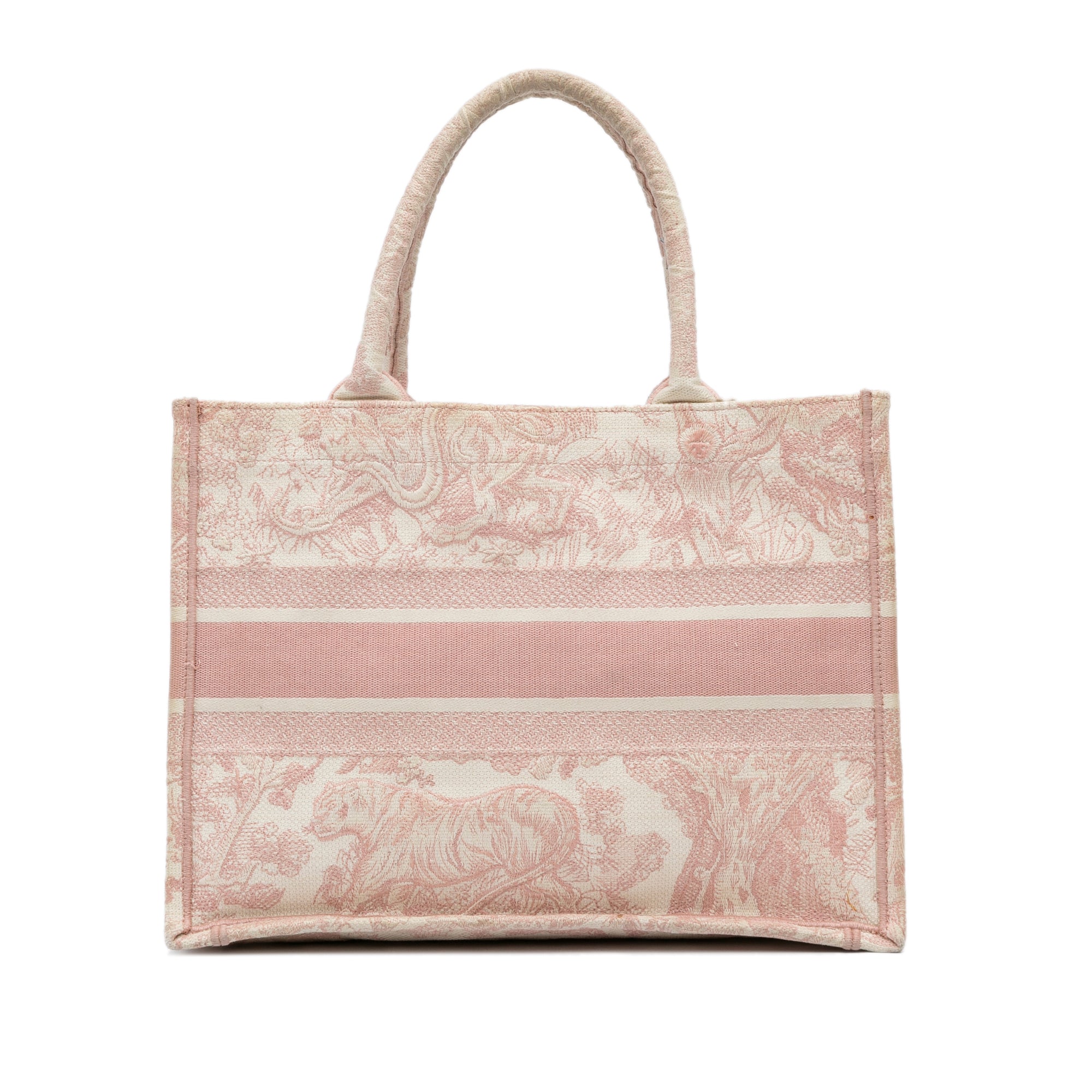 Medium Toile de Jouy Book Tote_3