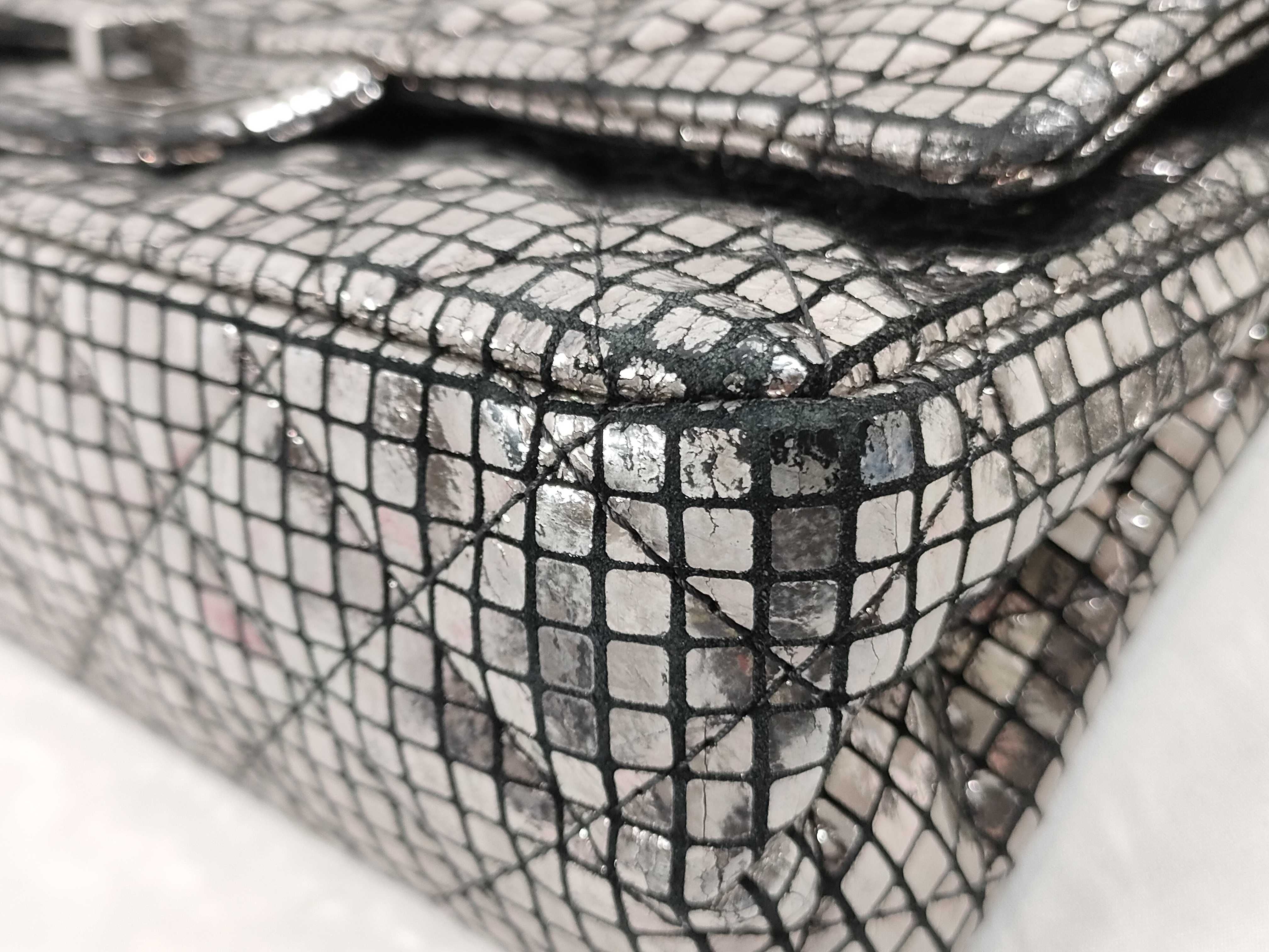 Chanel Mirror Reissue 2.55 Flap Bag Quilted Suede with Calfskin