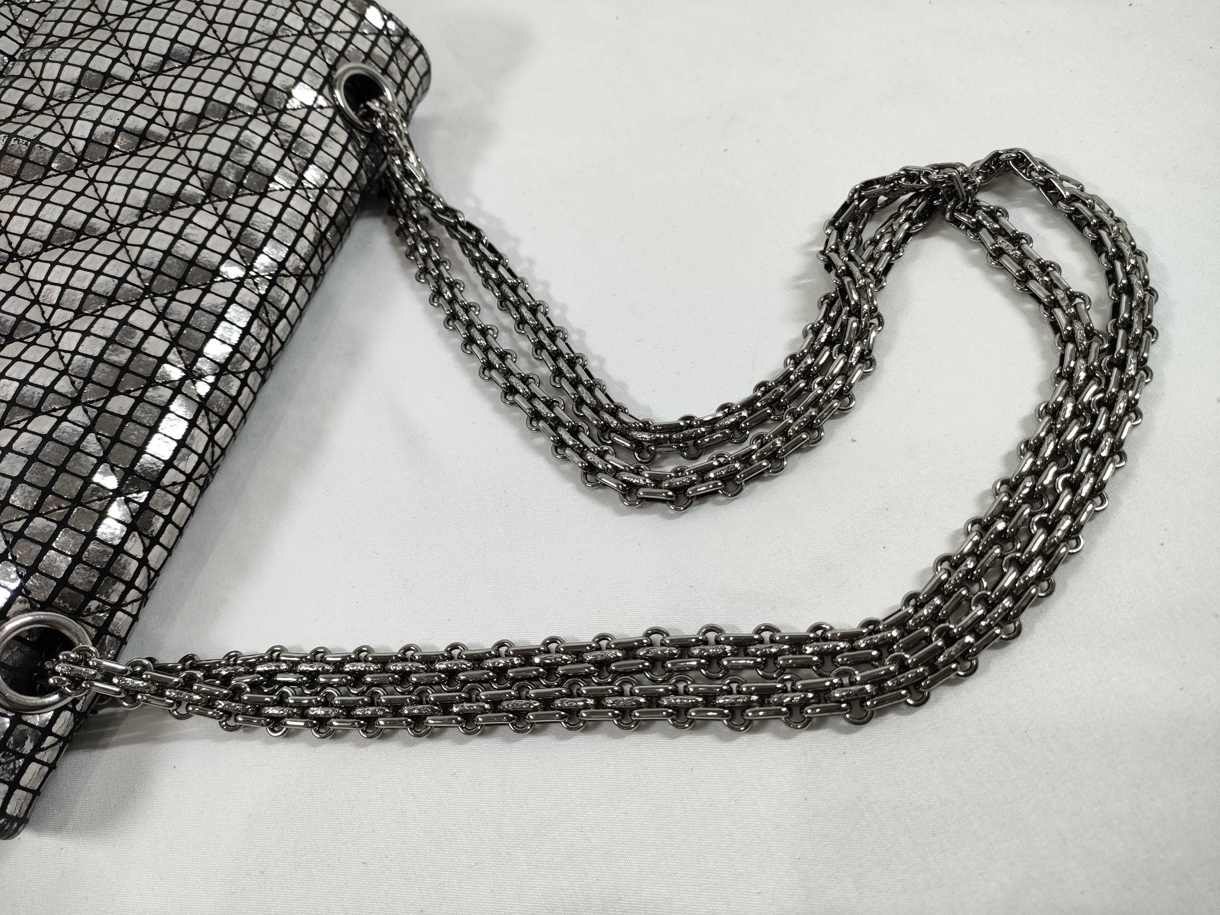 Chanel Mirror Reissue 2.55 Flap Bag Quilted Suede with Calfskin