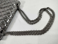 Chanel Mirror Reissue 2.55 Flap Bag Quilted Suede with Calfskin