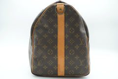 Louis Vuitton Keepall Bandouliere Bag Monogram Canvas