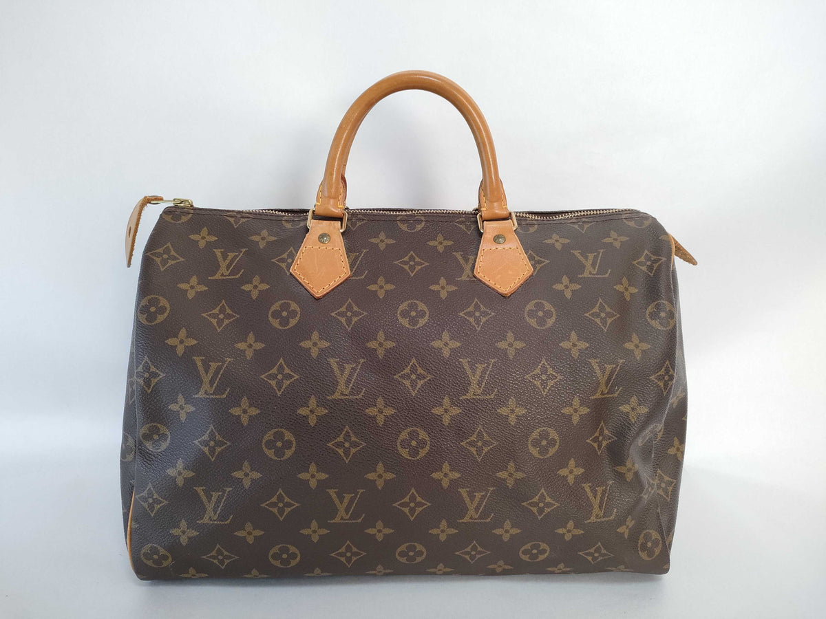 Louis Vuitton Speedy Handbag Monogram Canvas