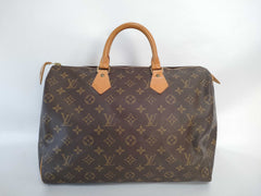 Louis Vuitton Speedy Handbag Monogram Canvas