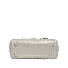 Small Metallic Grained Calfskin Cannage My ABCDior Lady Dior