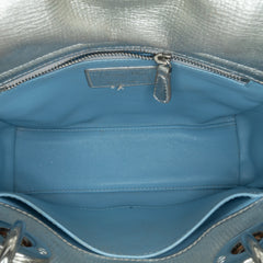 Small Metallic Grained Calfskin Cannage My ABCDior Lady Dior