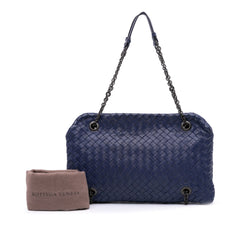 Nappa Intrecciato Duo Shoulder Bag