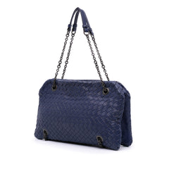 Nappa Intrecciato Duo Shoulder Bag