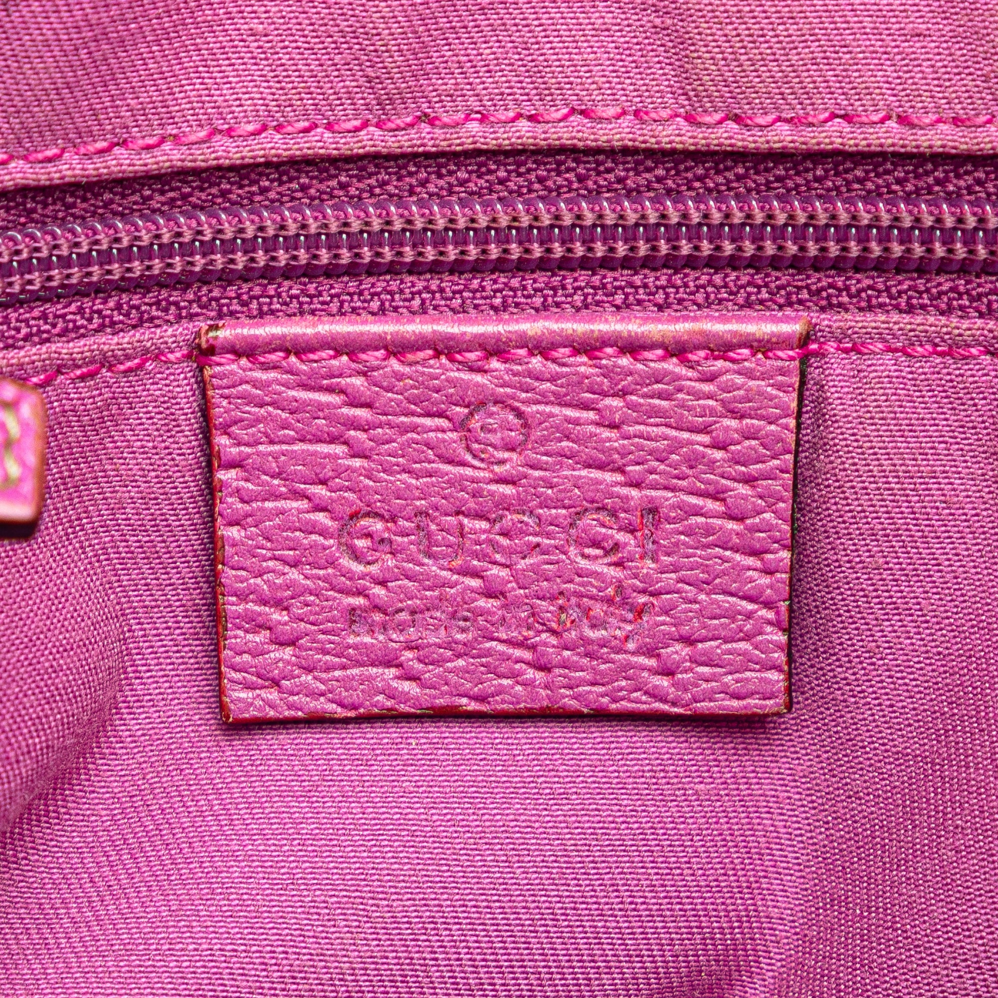 GG Canvas Abbey D Ring Backpack
