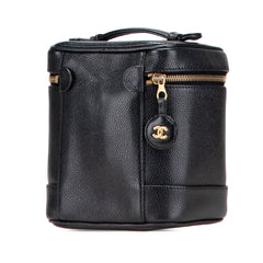 CC Caviar Vanity Bag