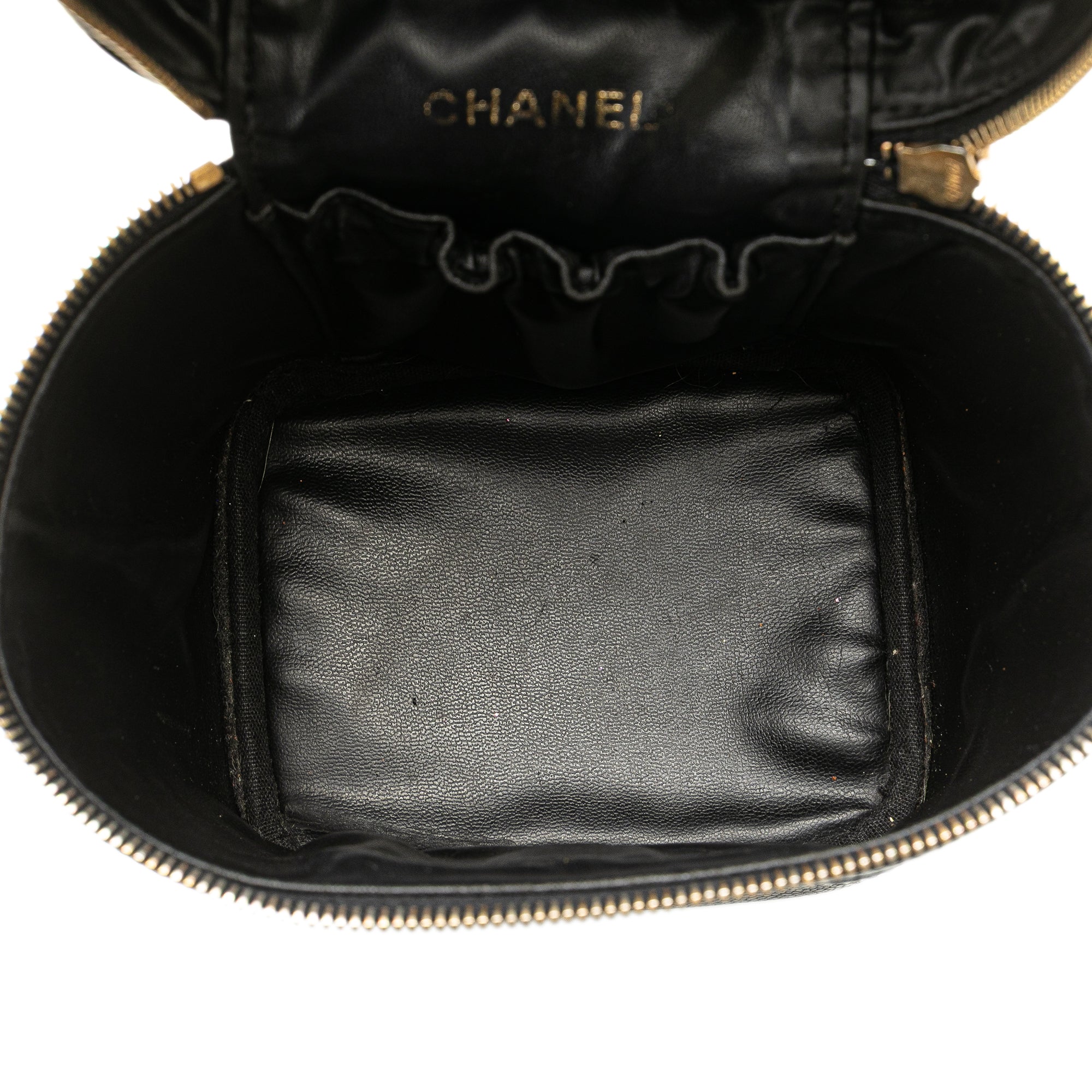 CC Caviar Vanity Bag