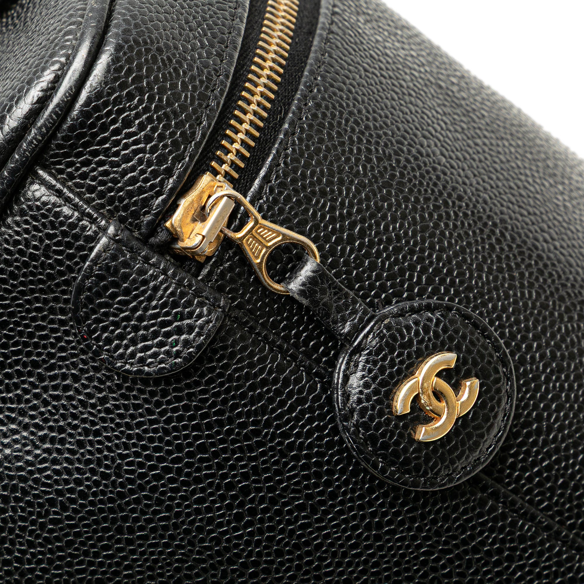 CC Caviar Vanity Bag