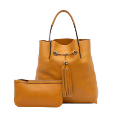Small Leather Horsebit Park Avenue Tote