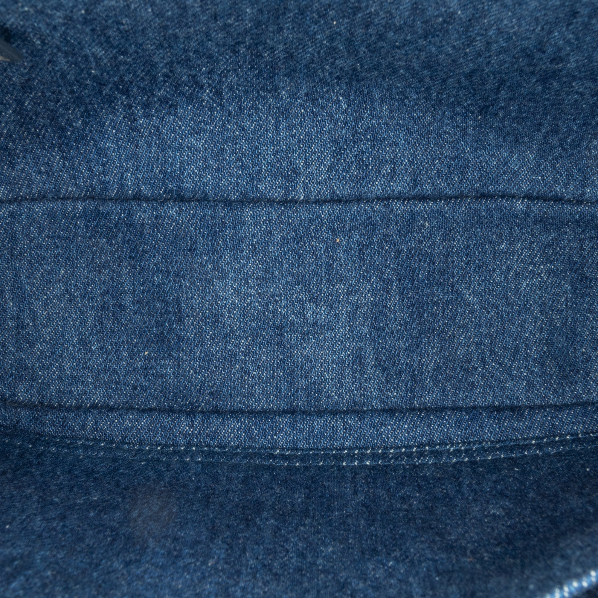Small Denim Intreccio Camera Bag