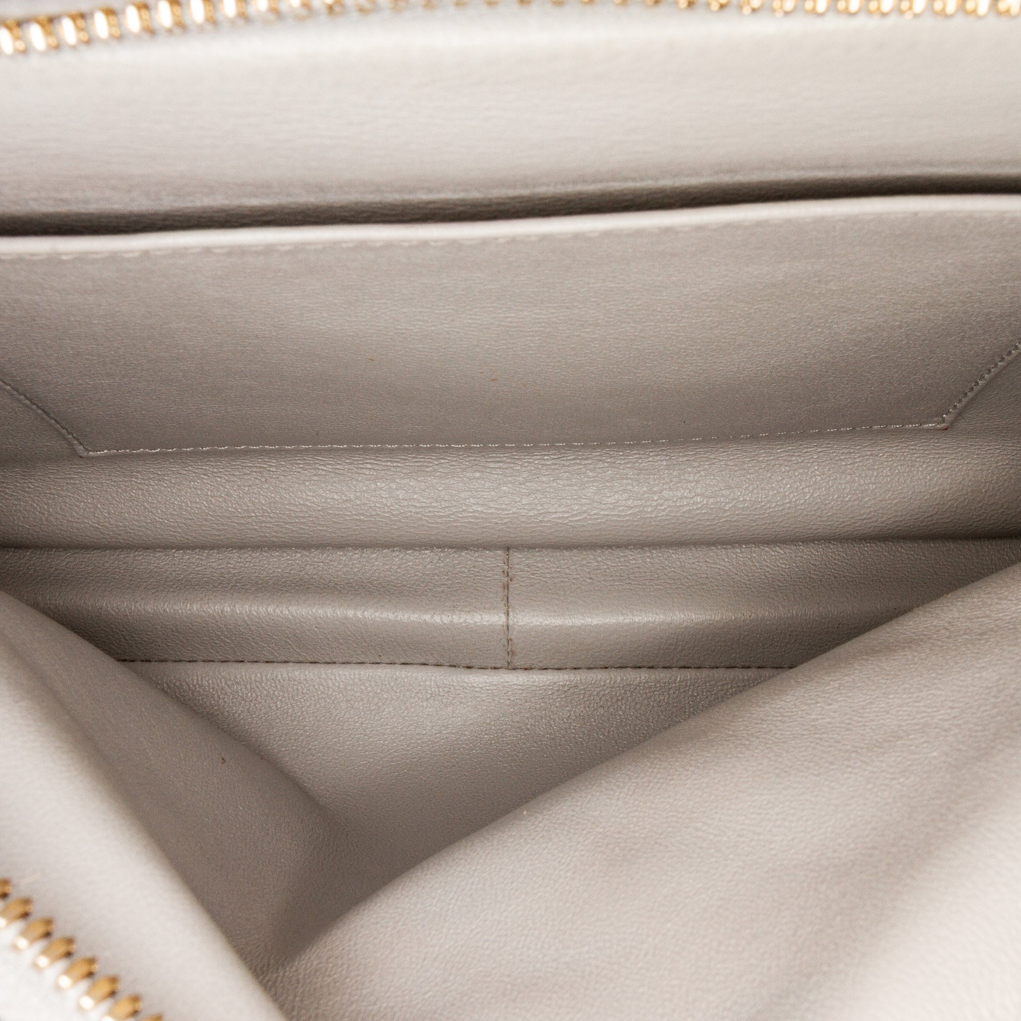 Medium Chevron Lambskin Trendy CC Bowling Bag