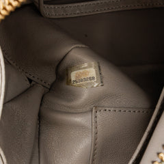 Medium Chevron Lambskin Trendy CC Bowling Bag