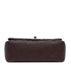 Mini Rectangular Classic Caviar Single Flap