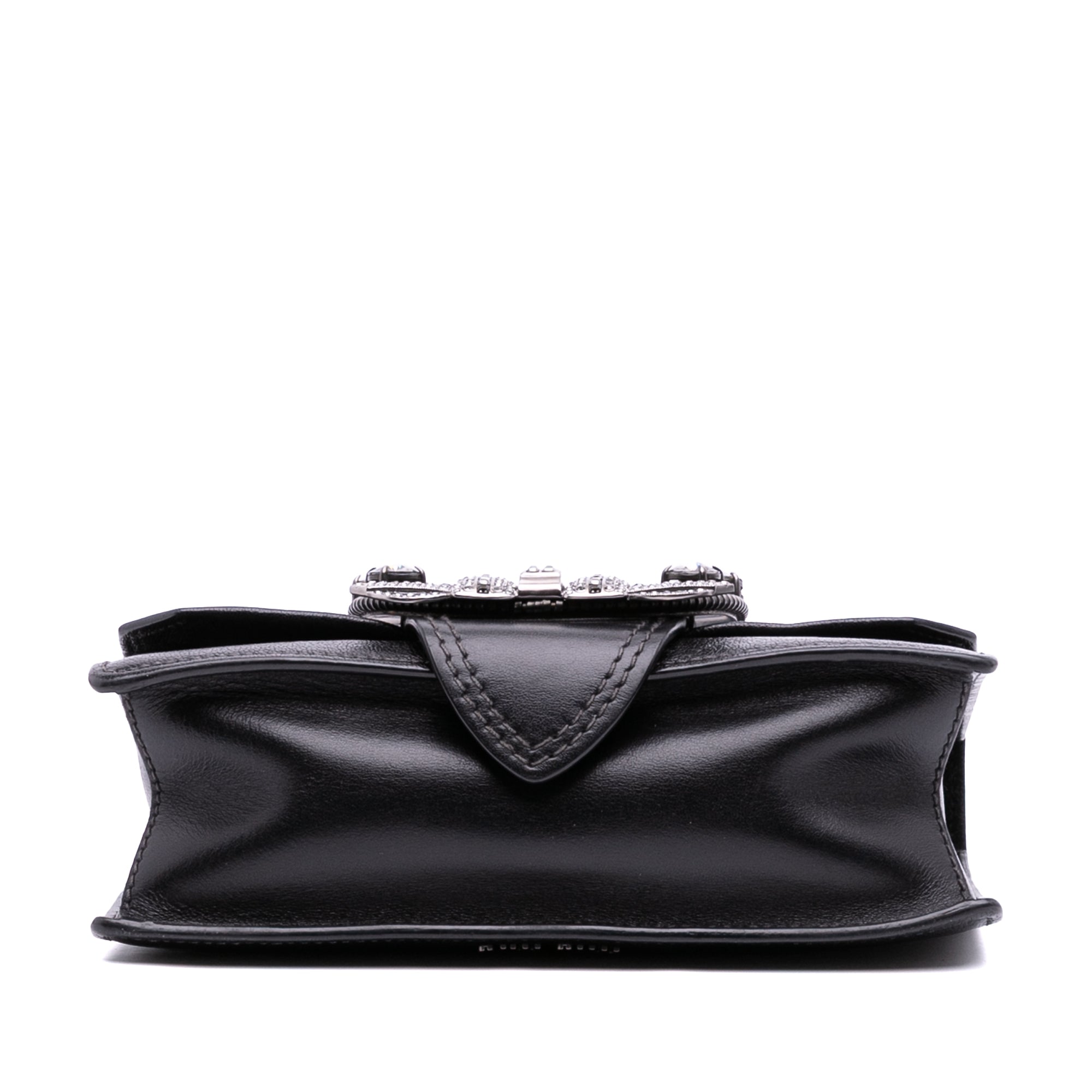 Goatskin Madras Soft Calf Crystal Embellished Crossbody