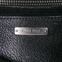 Goatskin Madras Soft Calf Crystal Embellished Crossbody