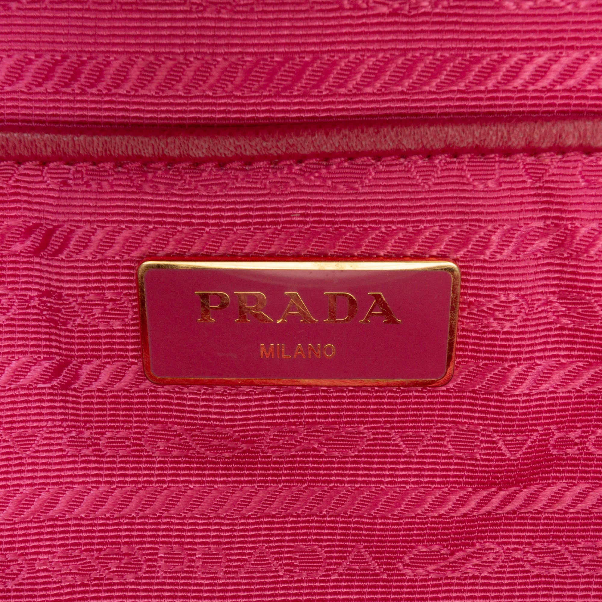 Saffiano Trimmed Tessuto Satchel