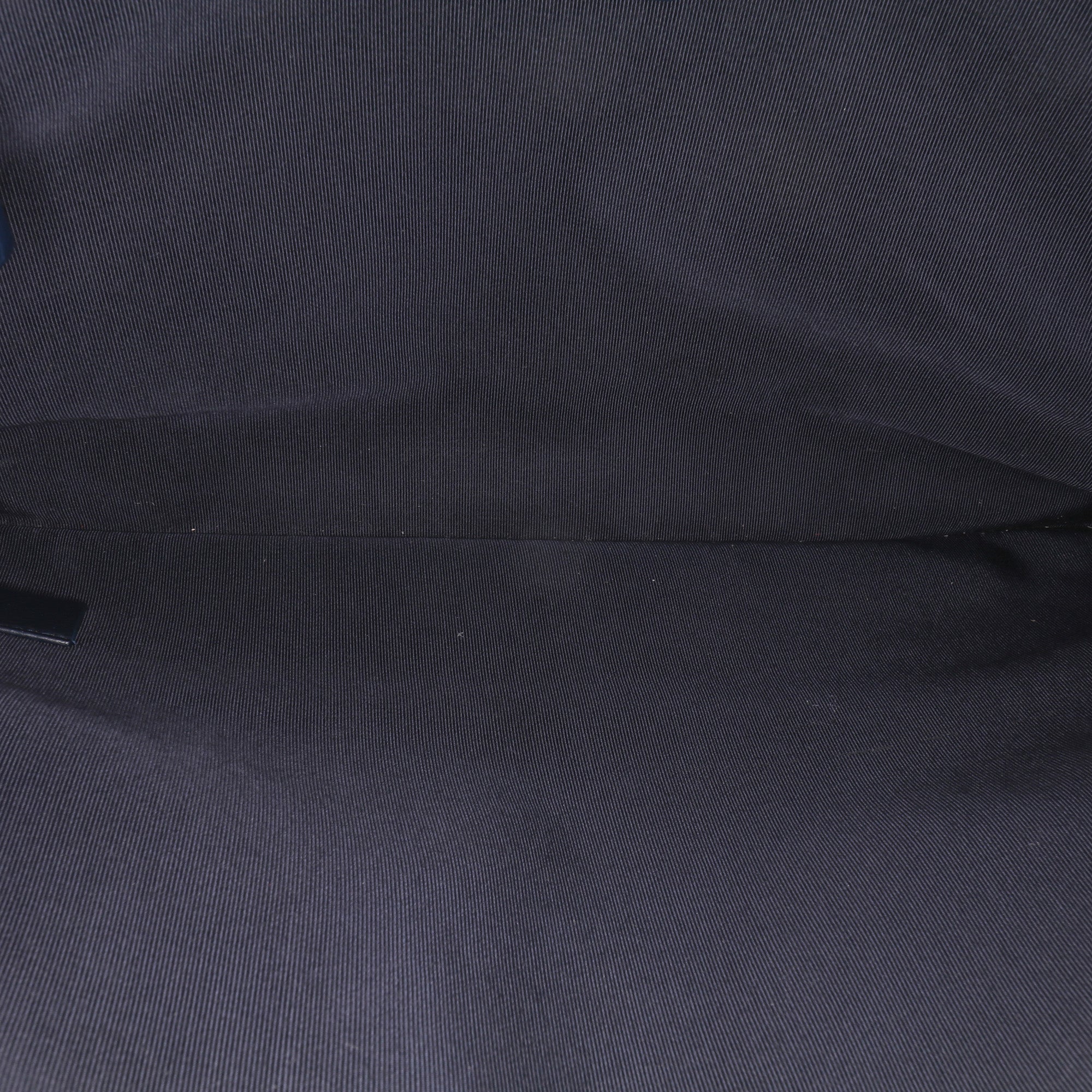 Large Denim Gabrielle O Case Clutch