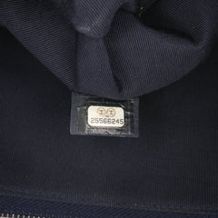 Large Denim Gabrielle O Case Clutch