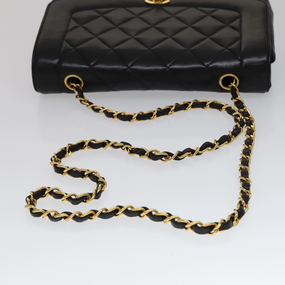 Chanel Vintage Diana Flap Bag Quilted Lambskin