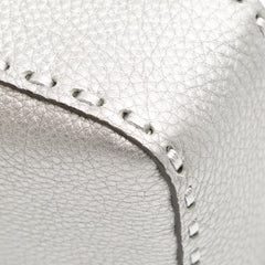Leather Selleria Baguette Satchel
