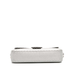 Leather Selleria Baguette Satchel