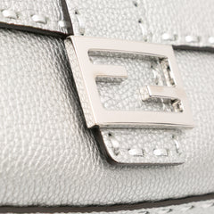 Leather Selleria Baguette Satchel