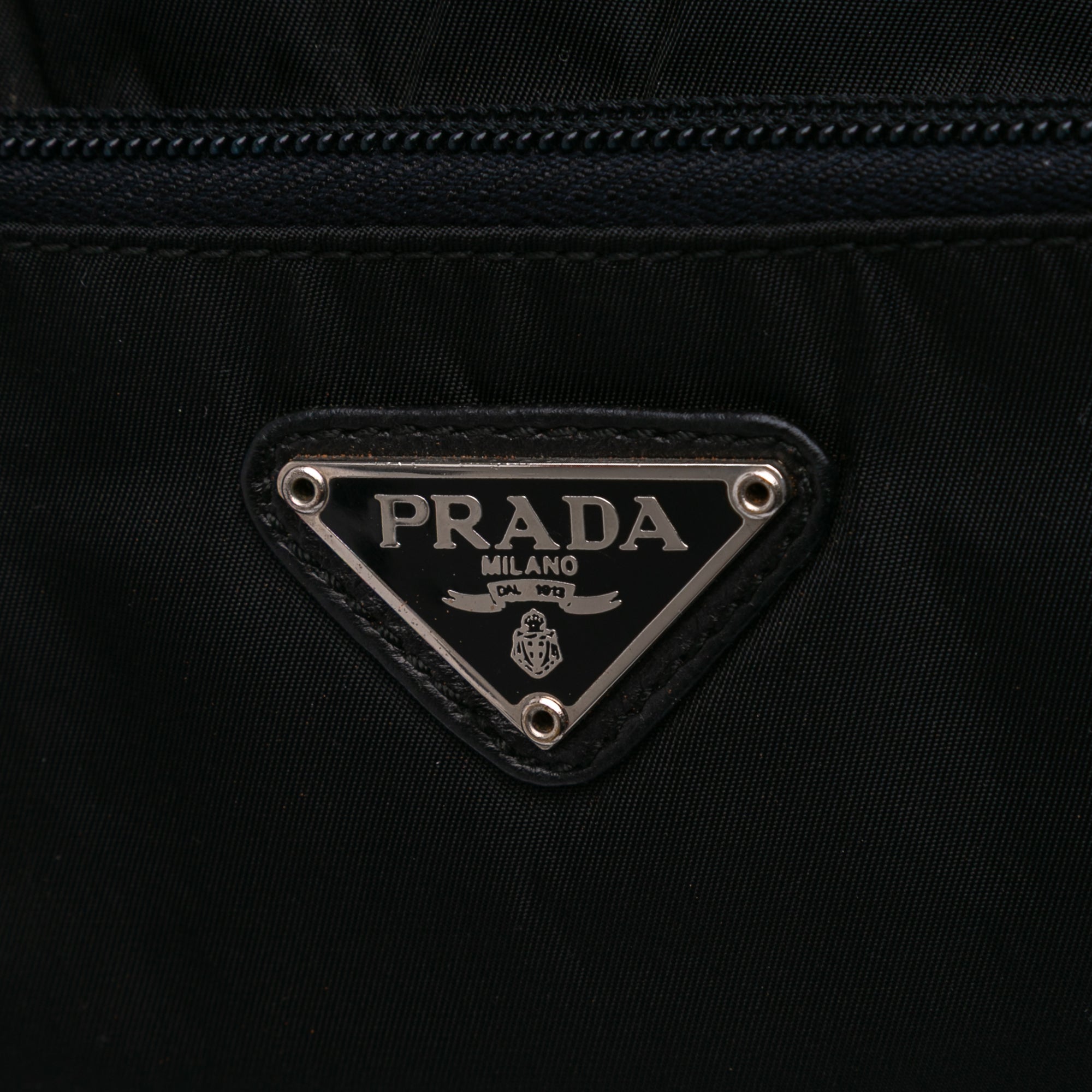 Tessuto and Nappa Double Buckle Messenger Bag