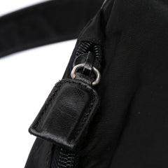 Tessuto and Nappa Double Buckle Messenger Bag
