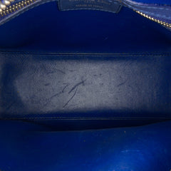 Medium Ultra Matte Calfskin Cannage Embossed Lady Dior