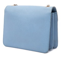 Small Dollar Calfskin Interlocking G Crossbody