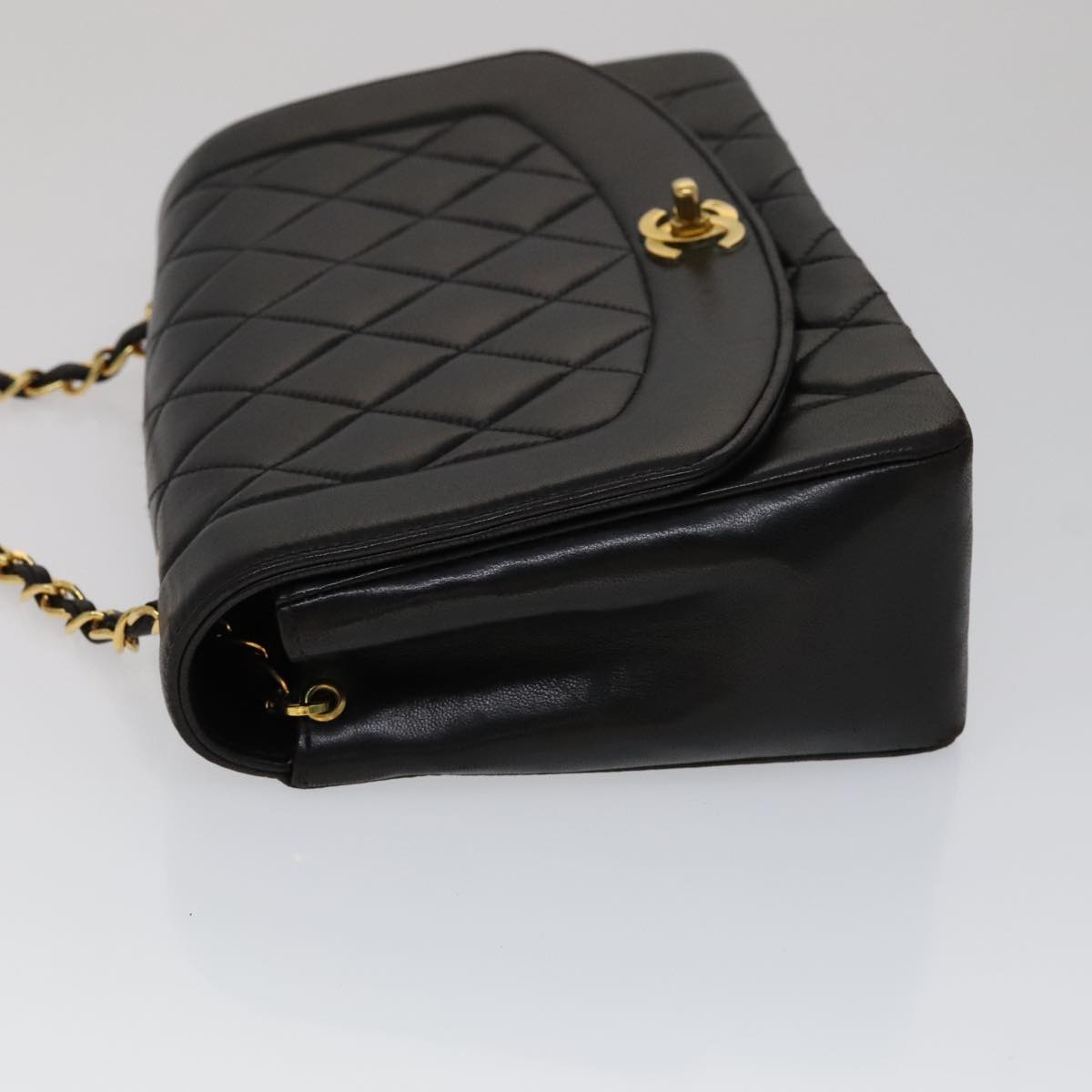 Chanel Vintage Diana Flap Bag Quilted Lambskin