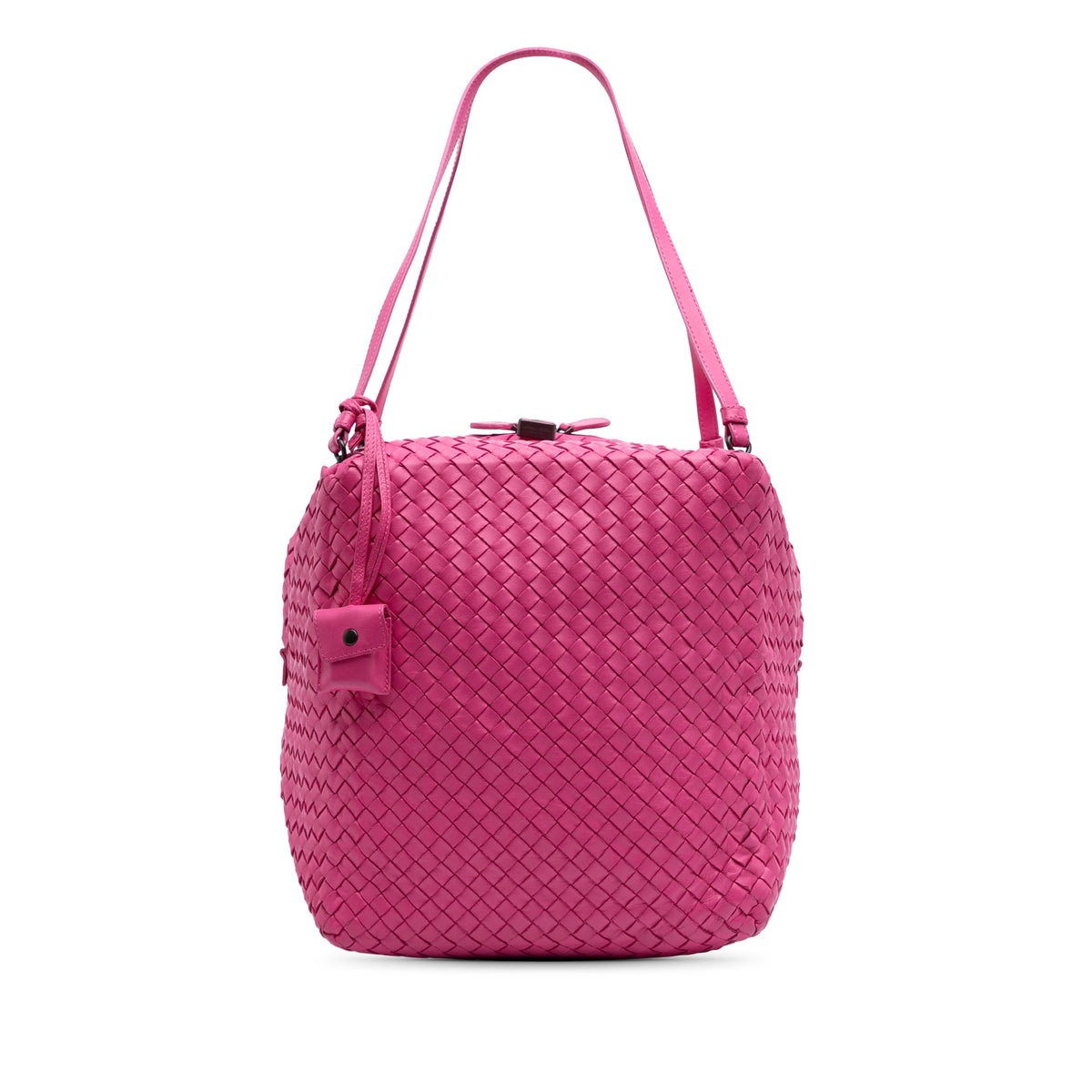 Nappa Intrecciato Cube Shoulder Bag