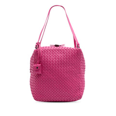Nappa Intrecciato Cube Shoulder Bag