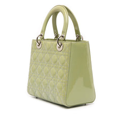 Medium Patent Cannage Lady Dior