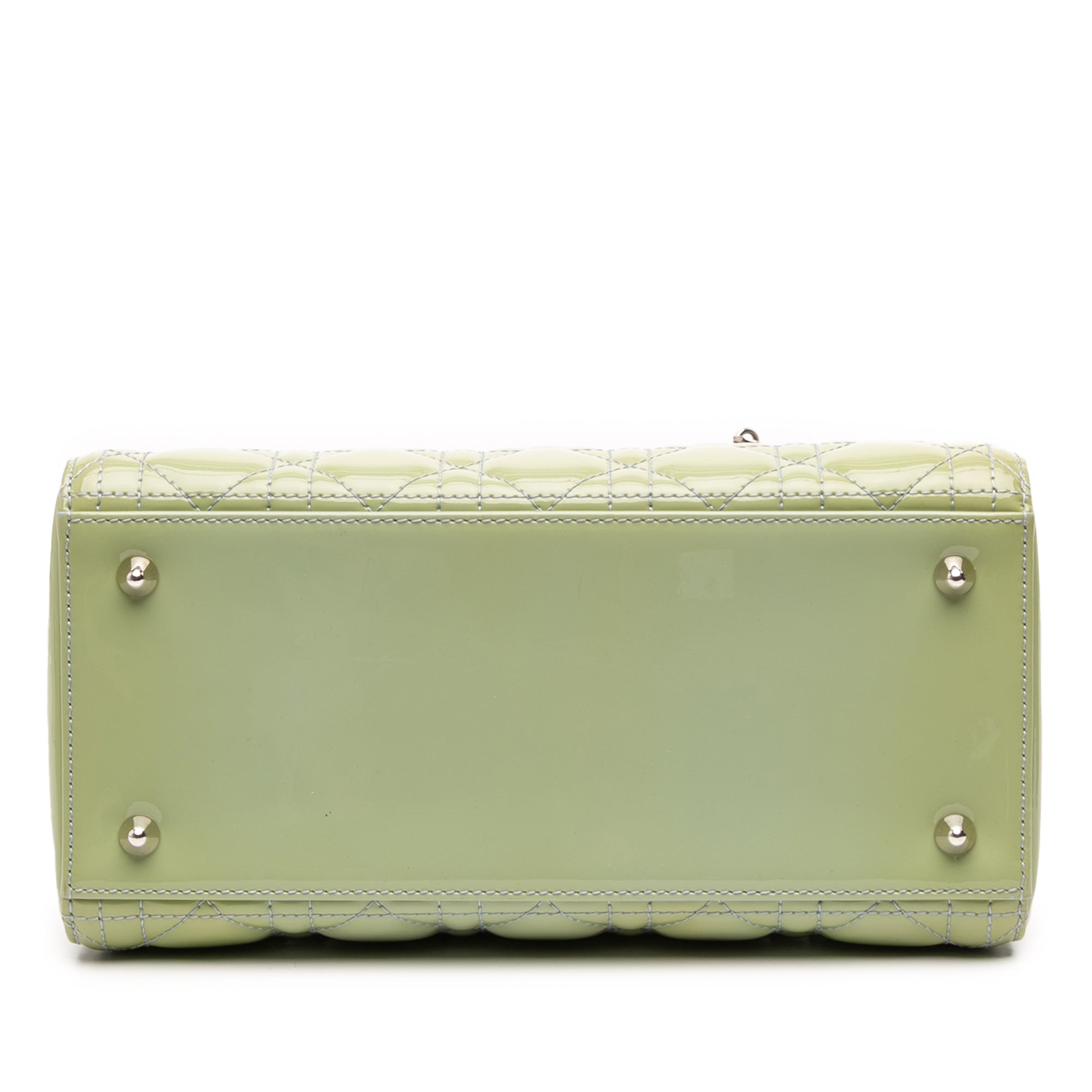 Medium Patent Cannage Lady Dior
