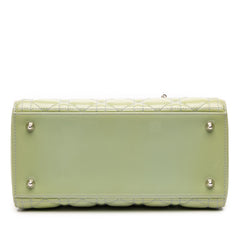 Medium Patent Cannage Lady Dior