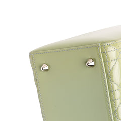 Medium Patent Cannage Lady Dior